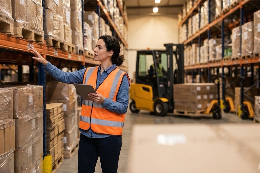 Staffing and recruiting buyer at work